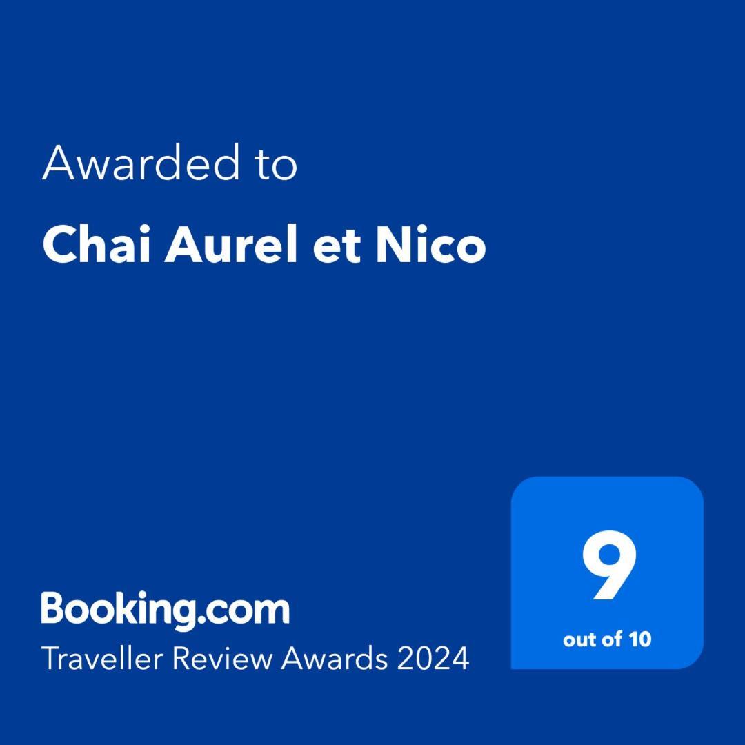 Chai Aurel Et Nico Villa Néac Eksteriør billede